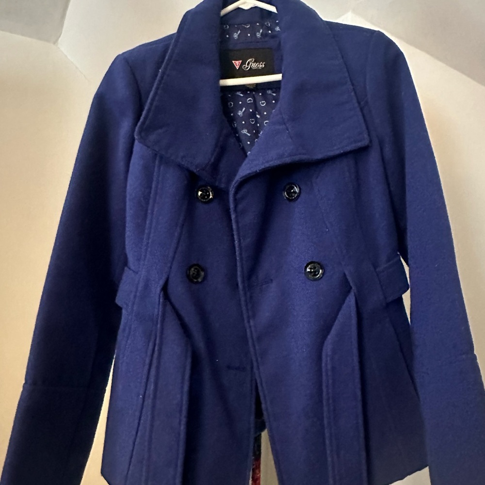 Guess Navy Peacoat